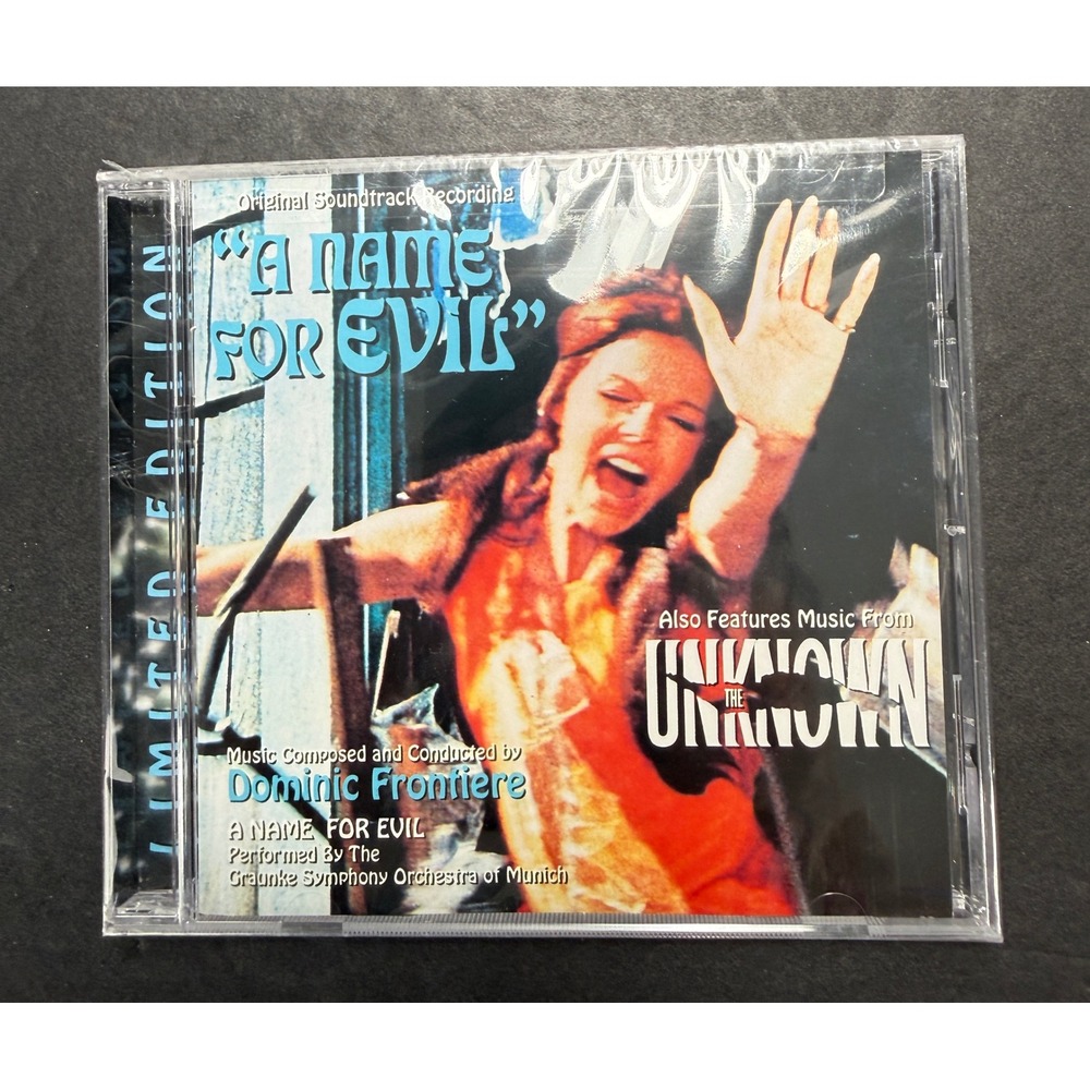 La-La Land Records A Name For Evil CD Soundtrack Dominic Frontiere Limited Ed